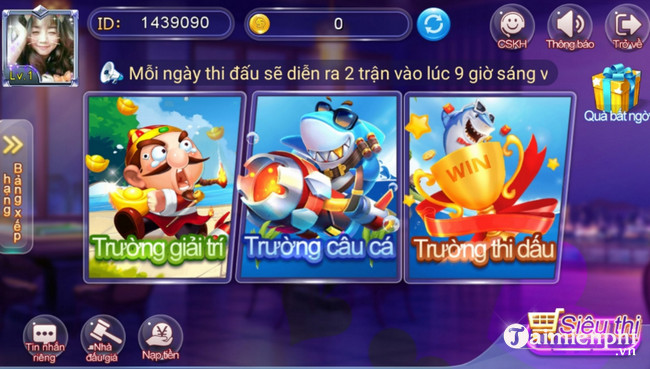 Các chế độ chơi trong bắn cá club